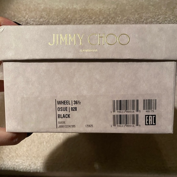 Jimmy Choo Wheel Suede Loafers - Picture 3 of 3